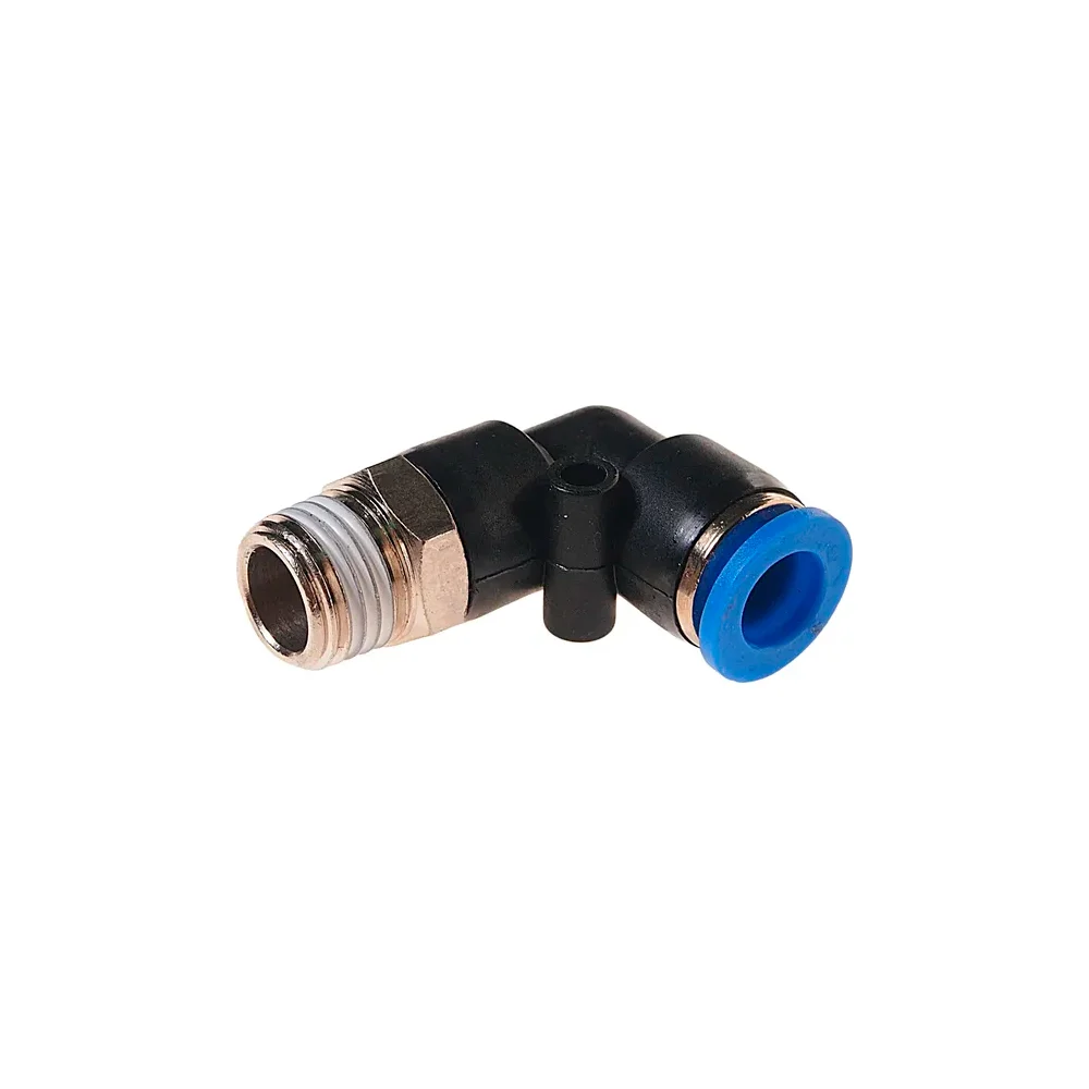 Угловой фитинг для пластиковых трубок Rockforce RF-SPL08-02(2286)