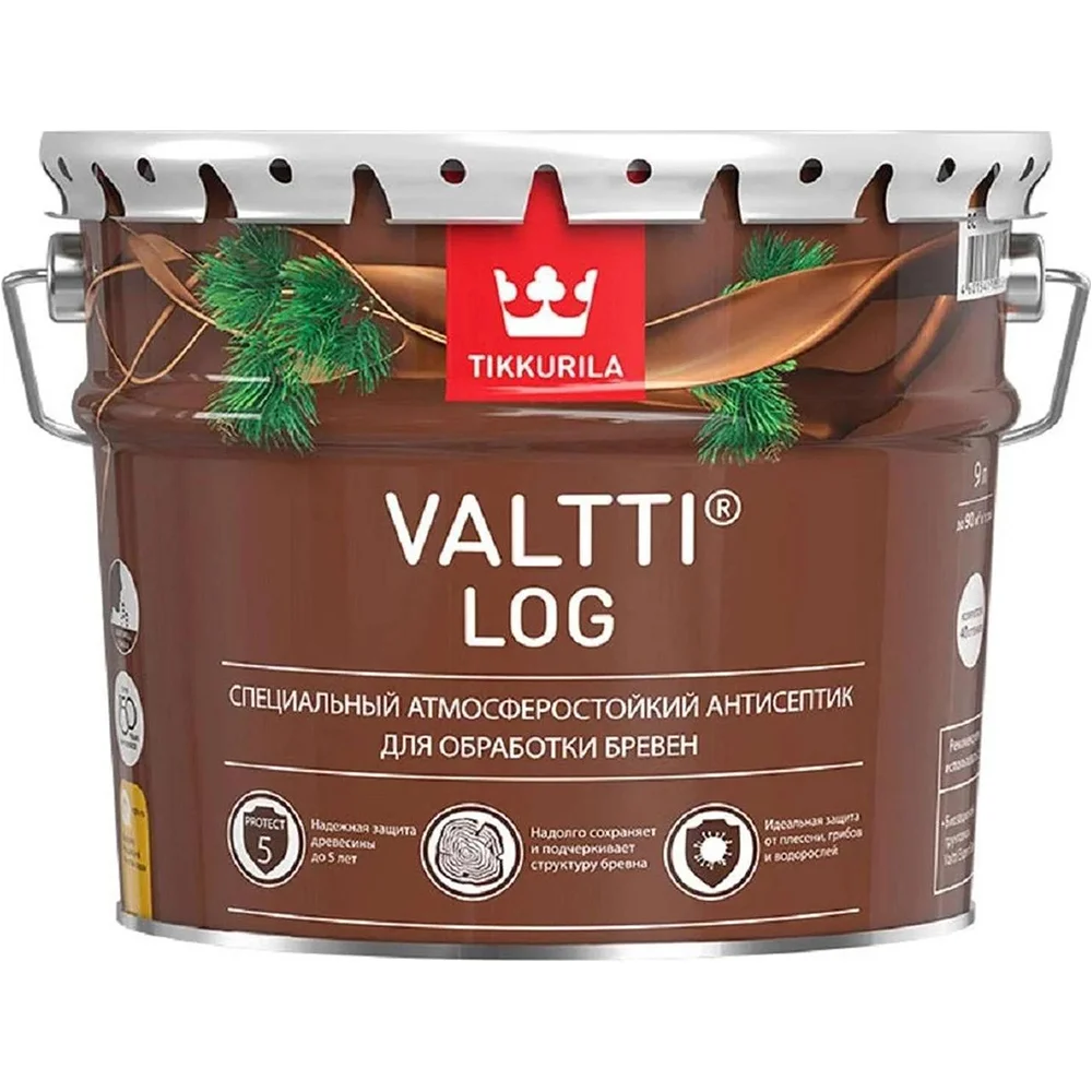 Антисептик для дерева Tikkurila Валтти Log 700010353