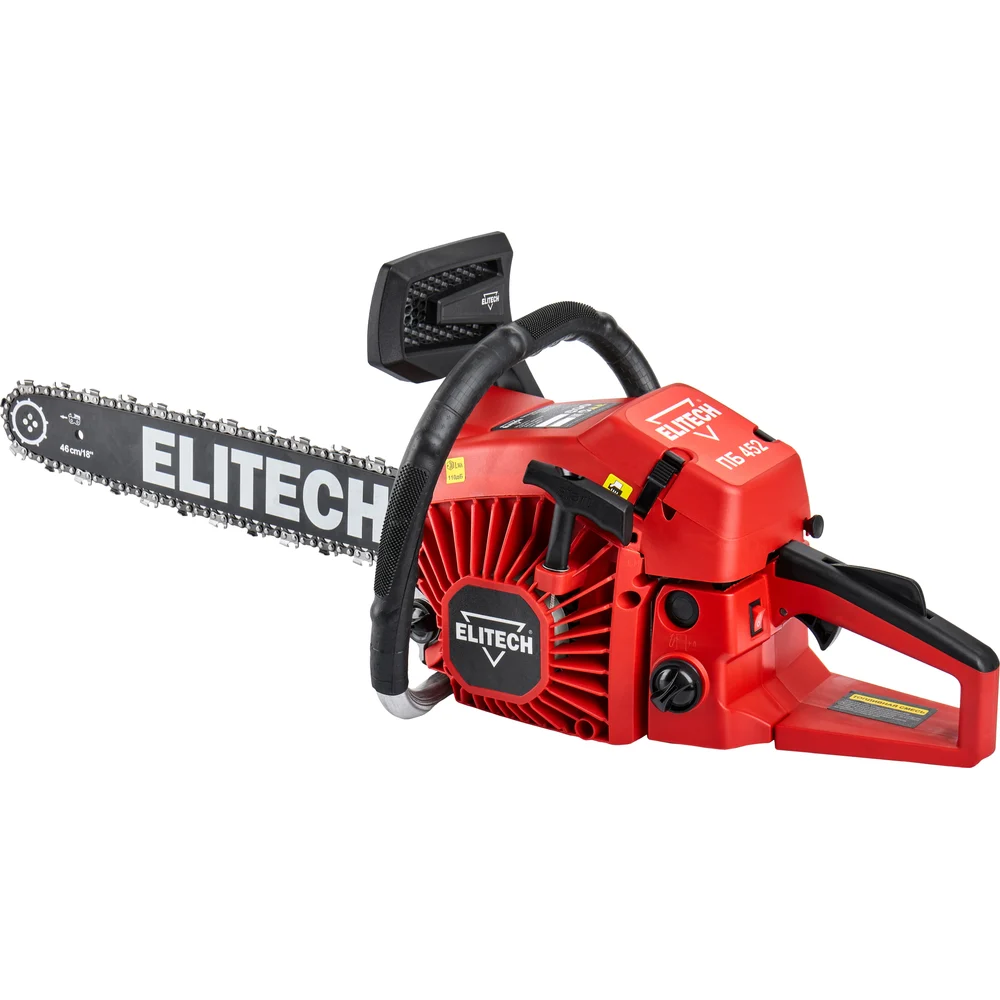 Бензиновая пила цепная Elitech ПБ 452 (E1611.013.00) ДМ 205449