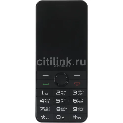 Сотовый телефон XENIUM X240, черный