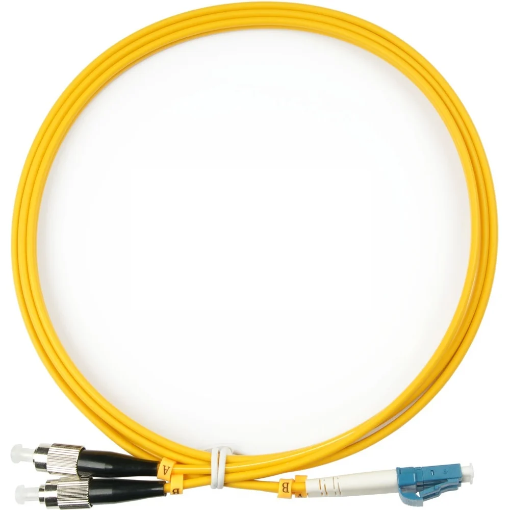 Дуплексный оптический патч-корд TopLan DPC-TOP-657A1-FC/U-LC/U-1.0
