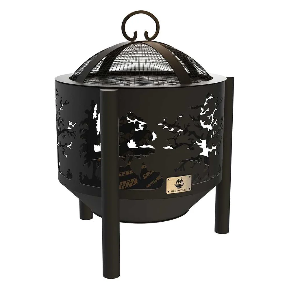 Костровая чаша FIRE-HOUSE Ch17-600деревья