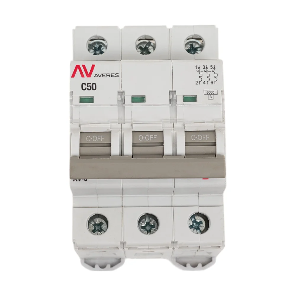 Автоматический выключатель EKF AV-6 AVERES mcb6-3-50C-av