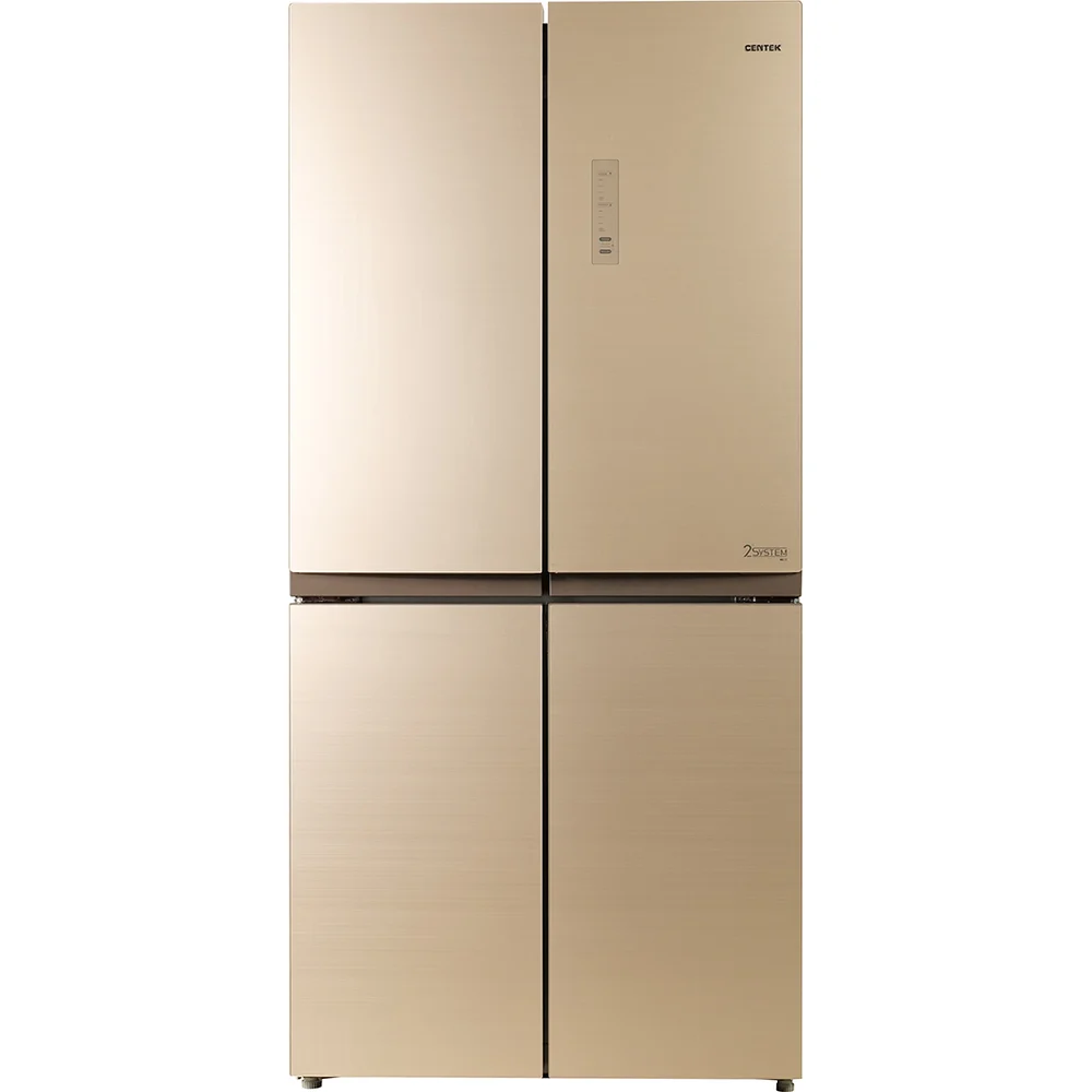 Холодильник Centek CT-1756 NF Beige Glass