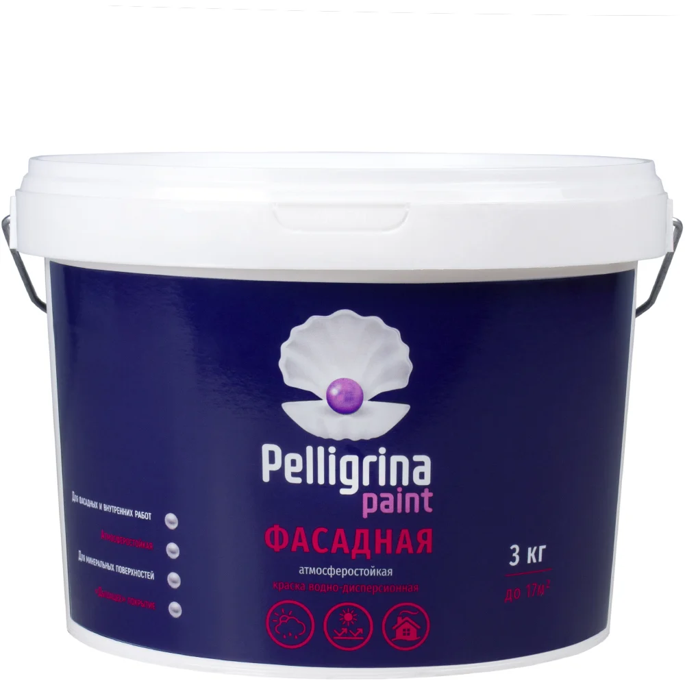 Фасадная акриловая краска PELLIGRINA PAINT 231203