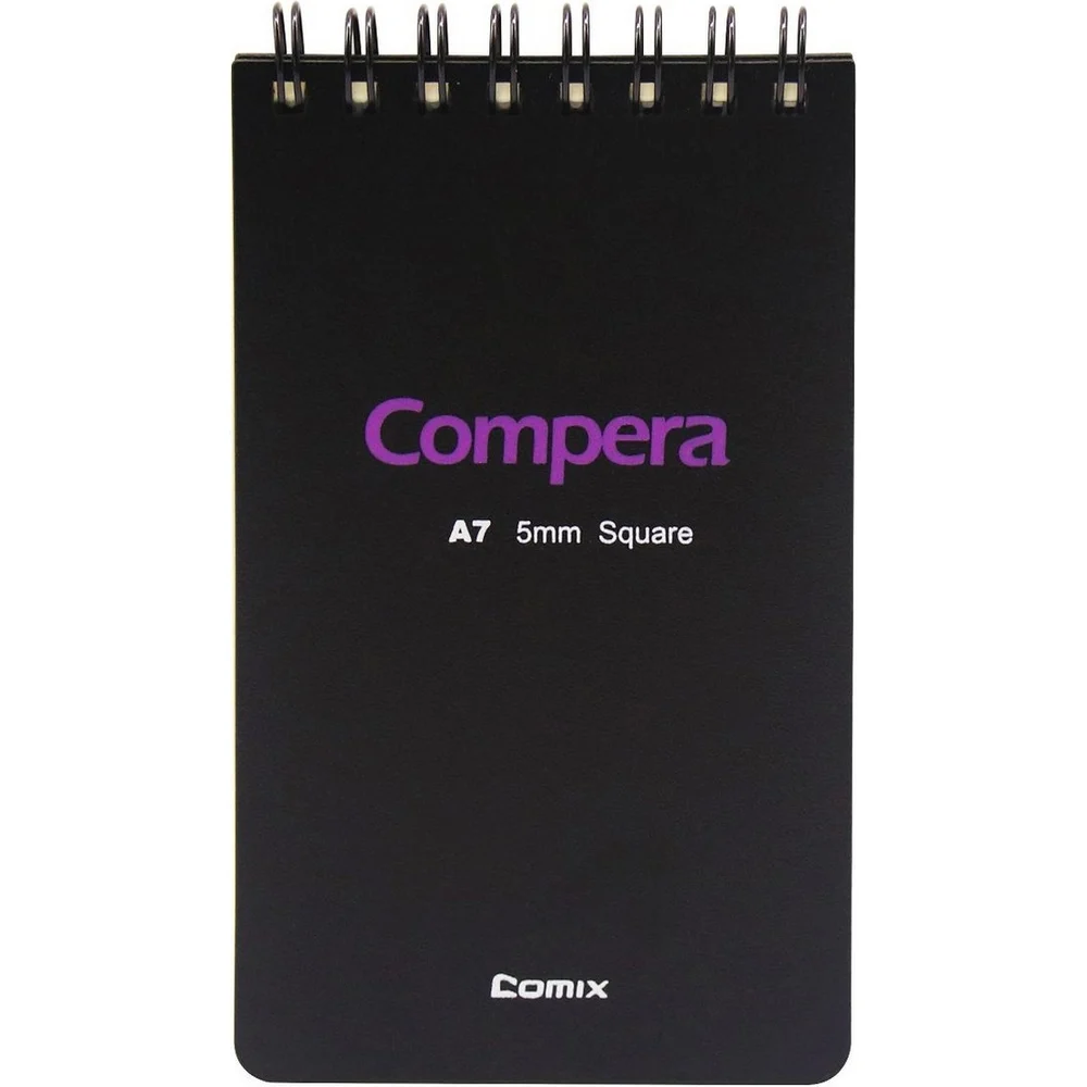 Блокнот COMIX Compera Bond CPA7807 BLK/PU