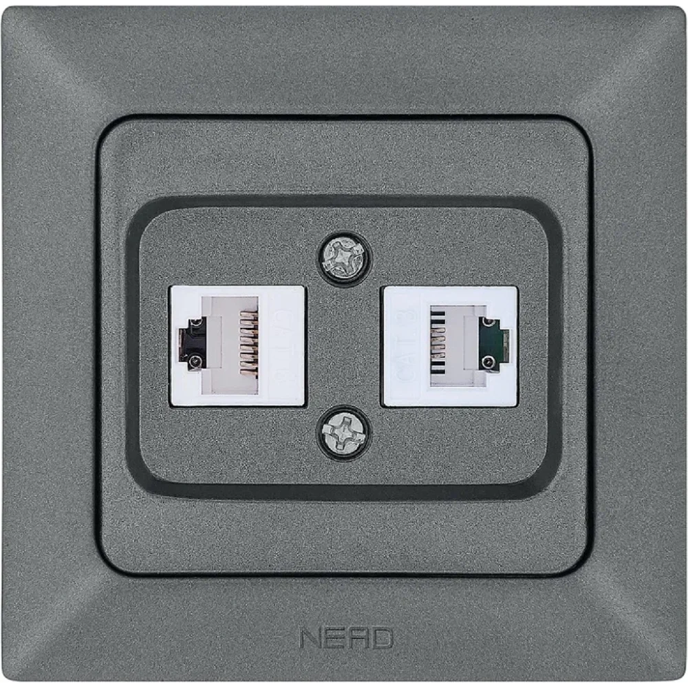 Компьютерная телефонная розетка NE-AD Aras 93-121-23-DN