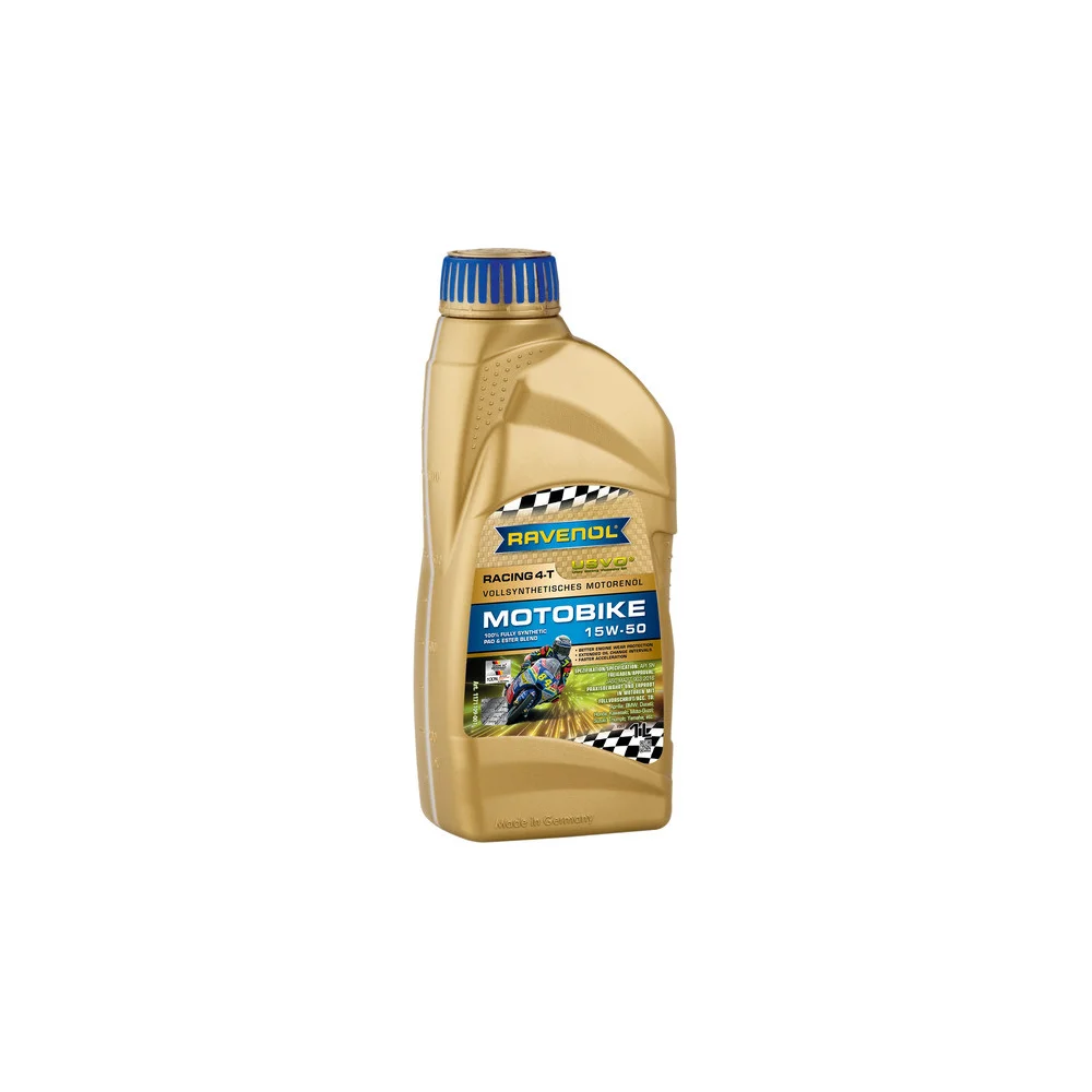 Моторное масло RAVENOL Racing 4-T Motobike SAE 15W-50 1 л 1171109-001-01-999