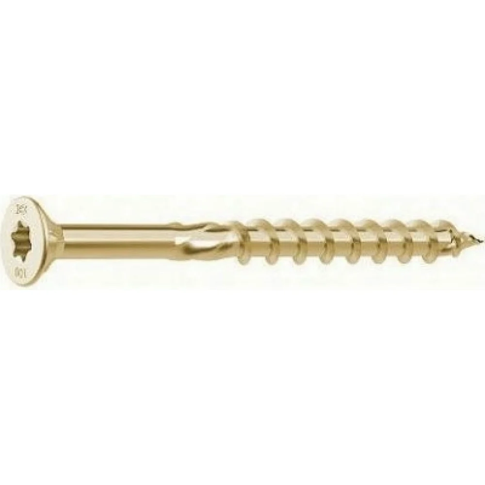 Шурупы для дерева Bohrer 8x360 желтый цинк, 1 шт. DSH-8/360