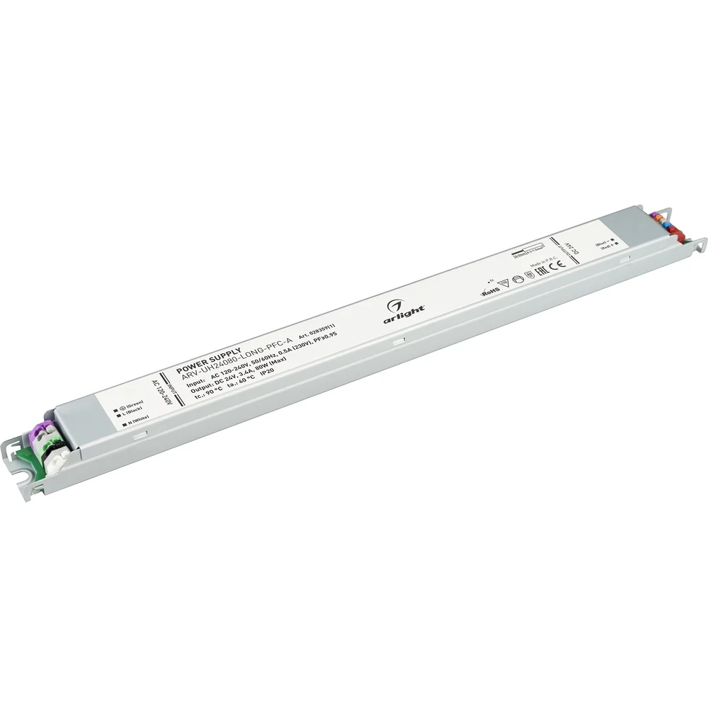 Блок питания Arlight ARV-UH24080-LONG-PFC-A 0283591