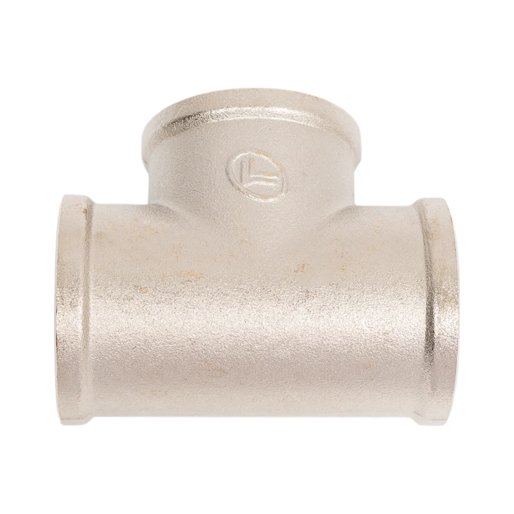 Резьбовой латунный тройник DOUBLE-LIN LL6016 (1")