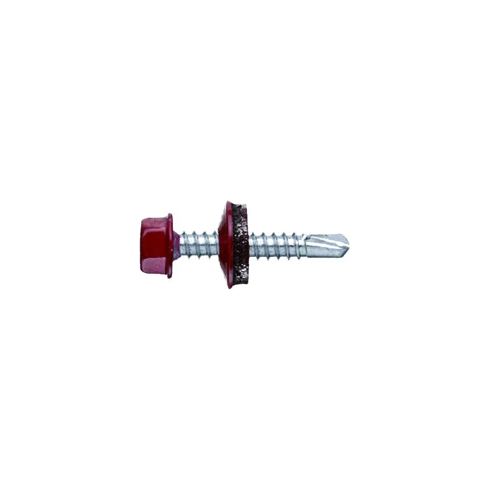 Саморез Tech-Krep 4,8х35 RAL3005 винно-красный 60 шт. 125552