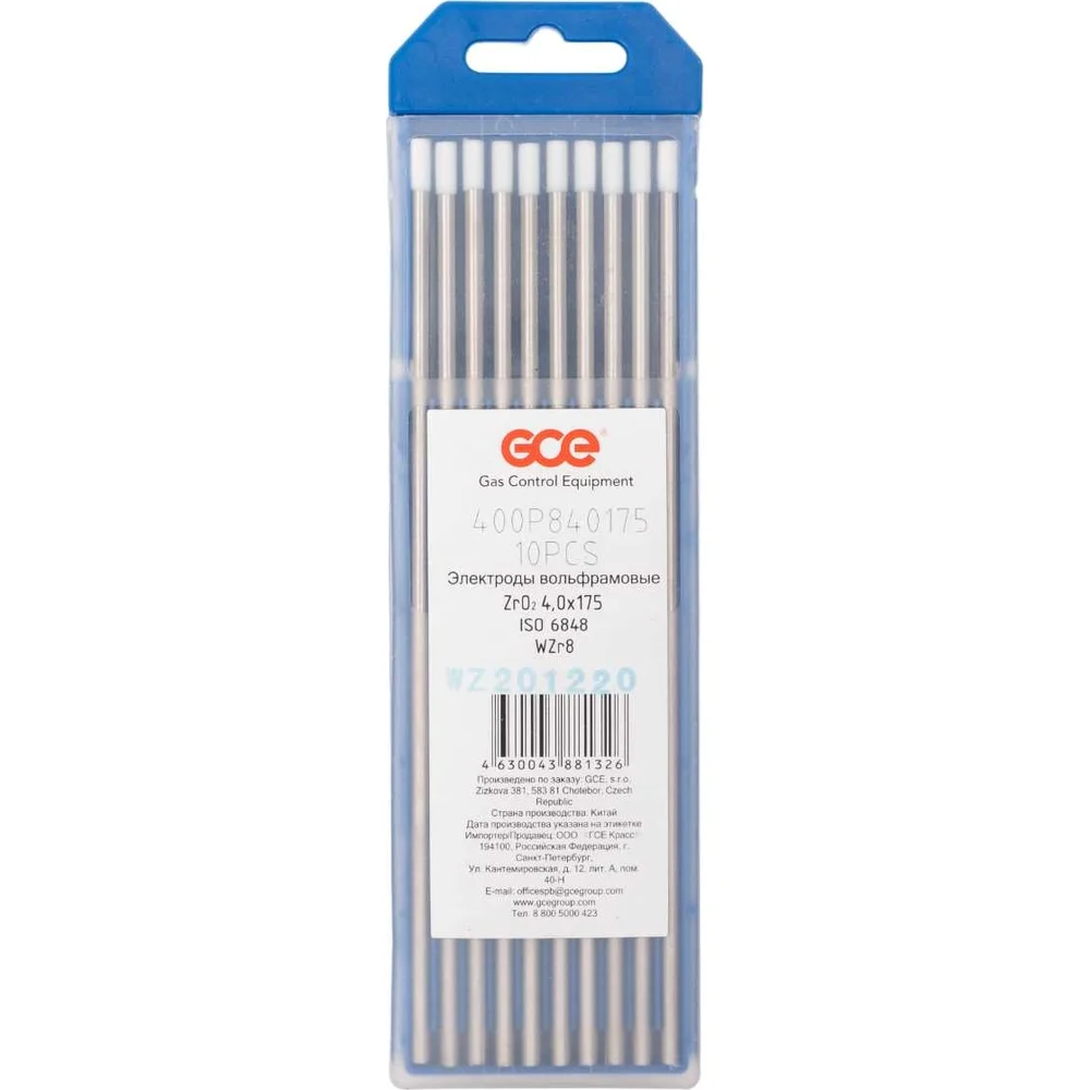 Вольфрамовый электрод GCE Wzr8 400P840175SB