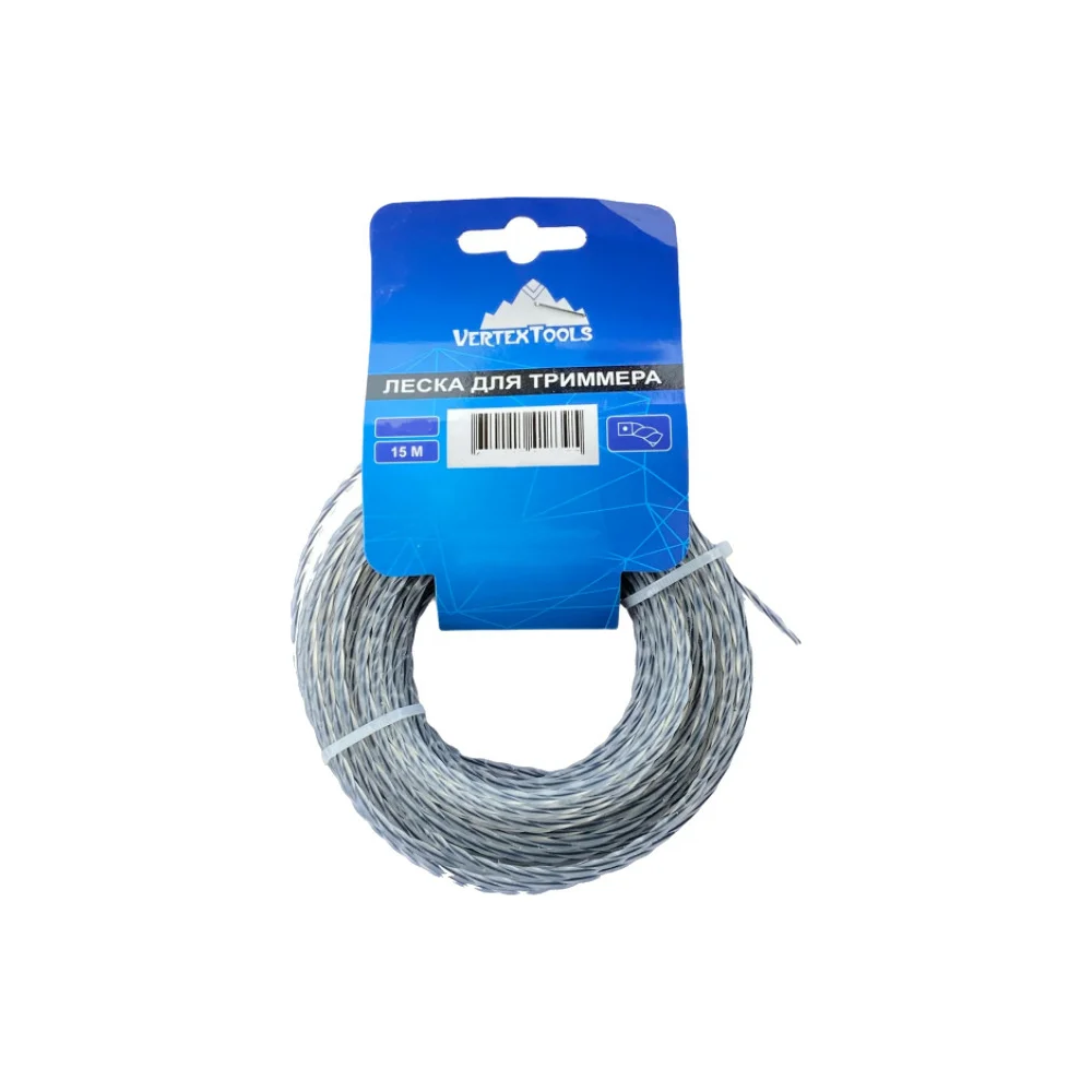 Леска для триммера vertextools YK-999-2.7-15
