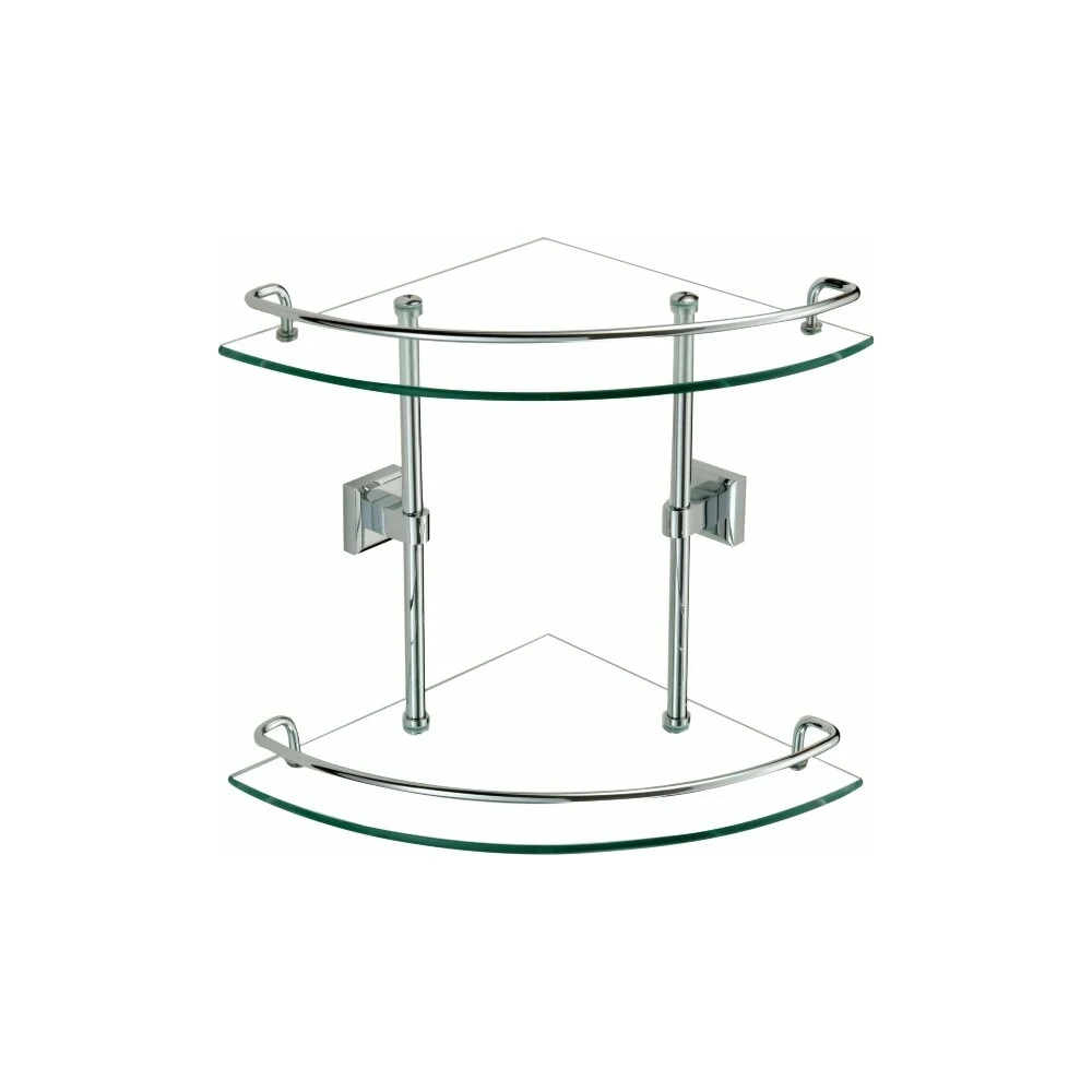 Угловая стеклянная двойная полка Savol S-095322 23164