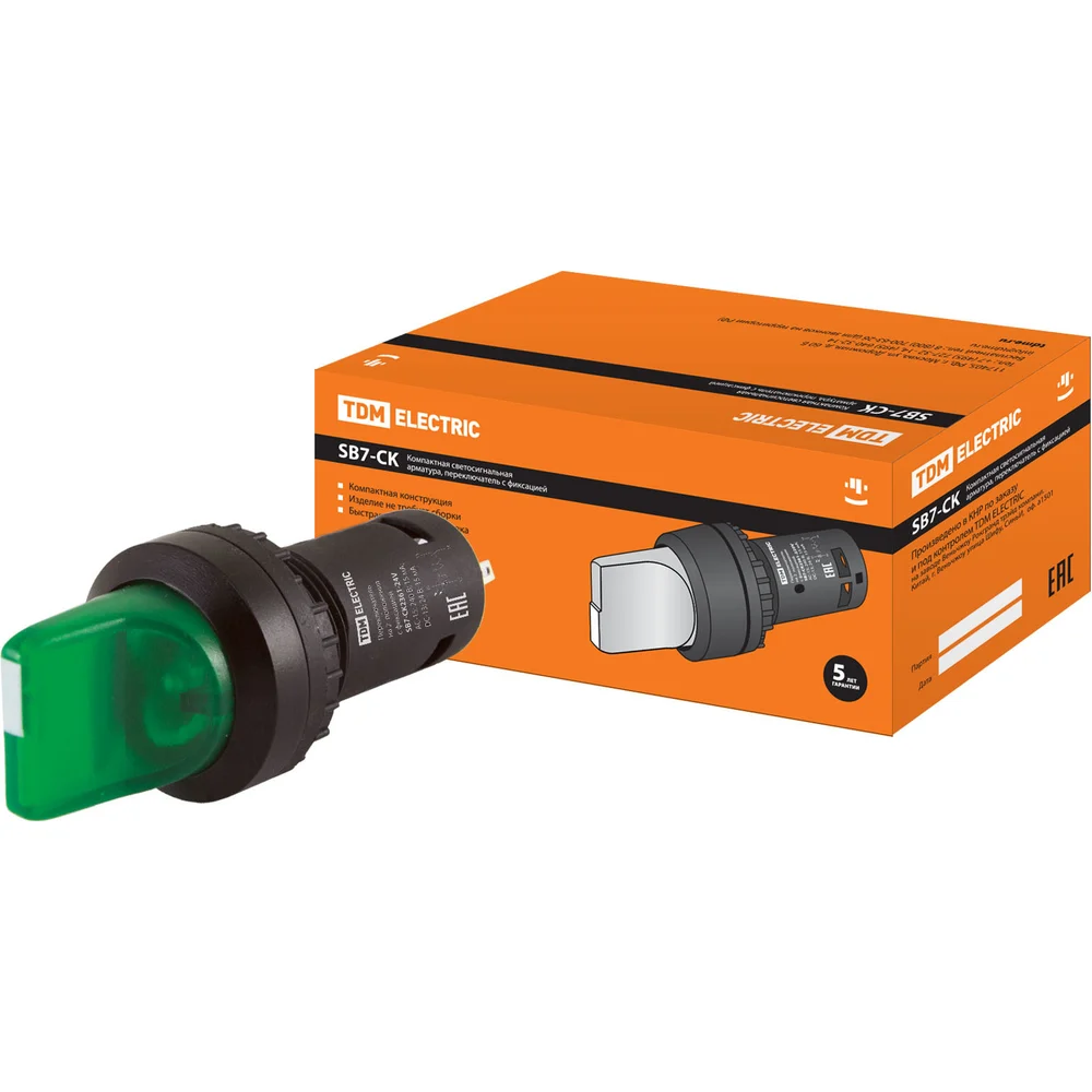 Переключатель TDM sb7-ck2361-24v SQ0746-0054
