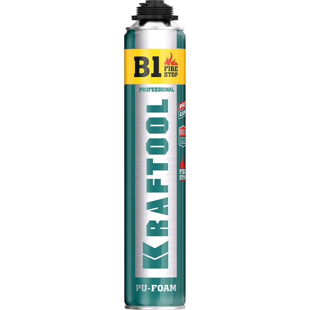 Монтажная пена для монтажного пистолета KRAFTOOL INDUSTRY KRAFTFLEX PROFI 41186 41186_z01