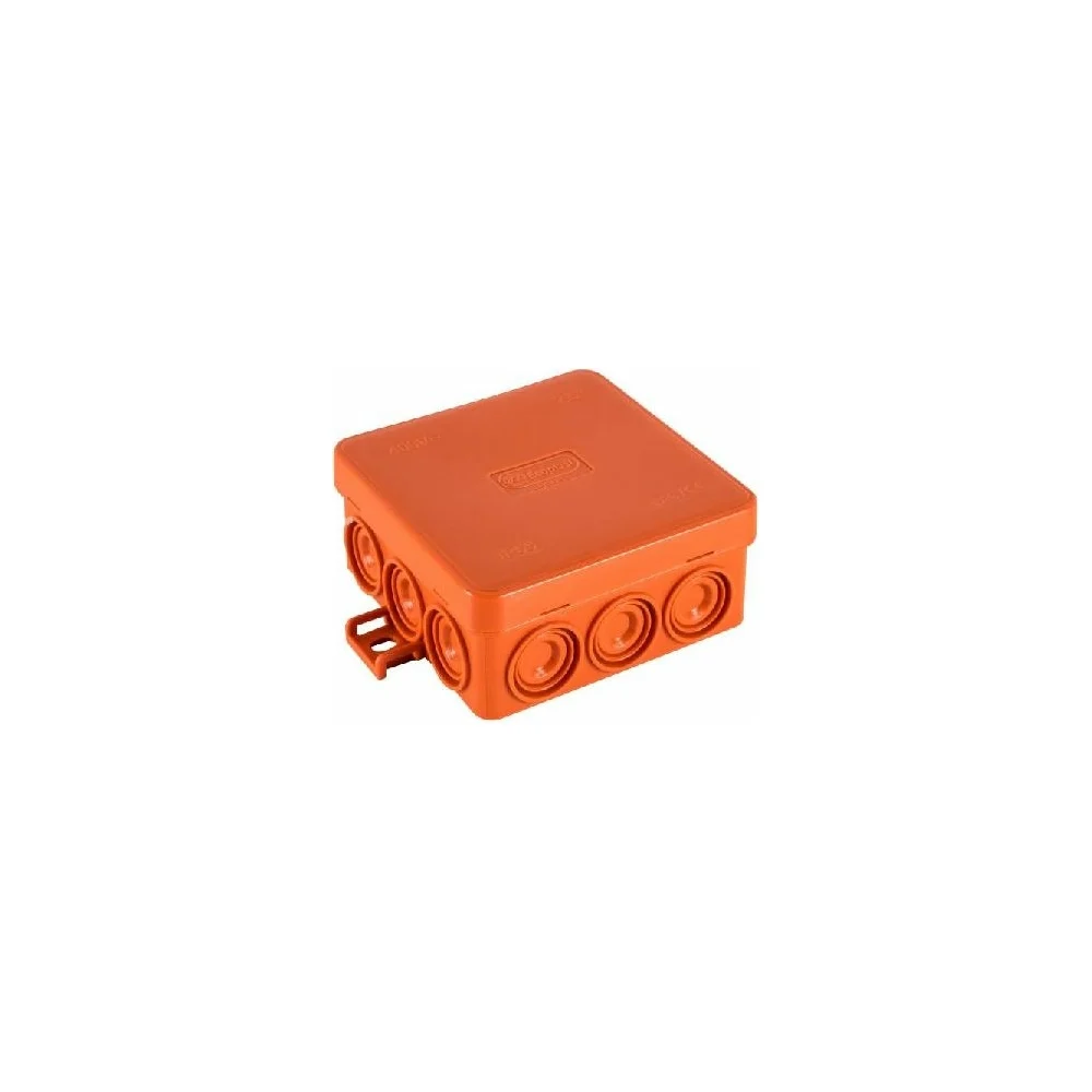 Огнестойкая коробка для открытой проводки Экопласт JBL085 43715HF