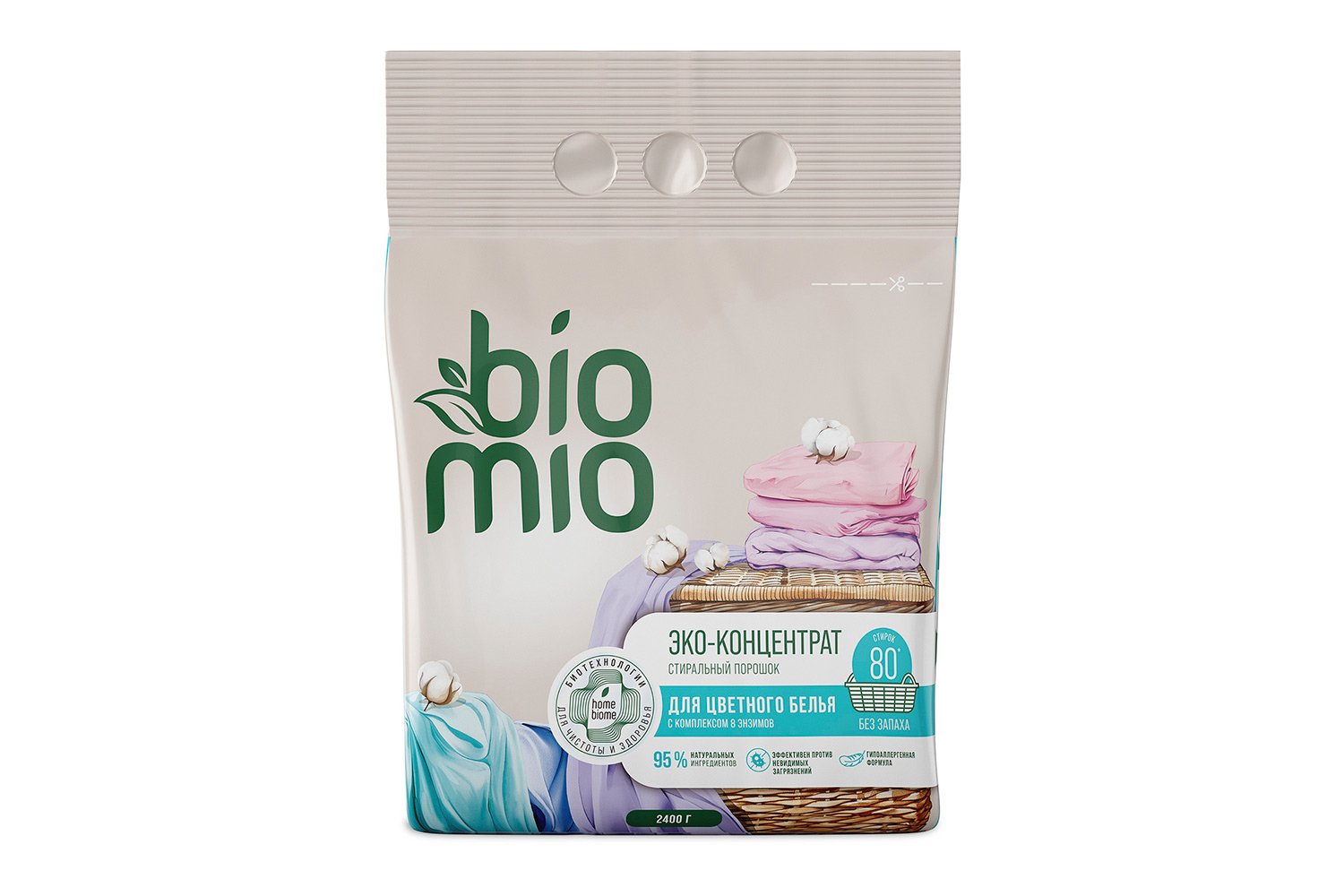 Стиральный порошок BioMio Bio-Universal Colors&Whites