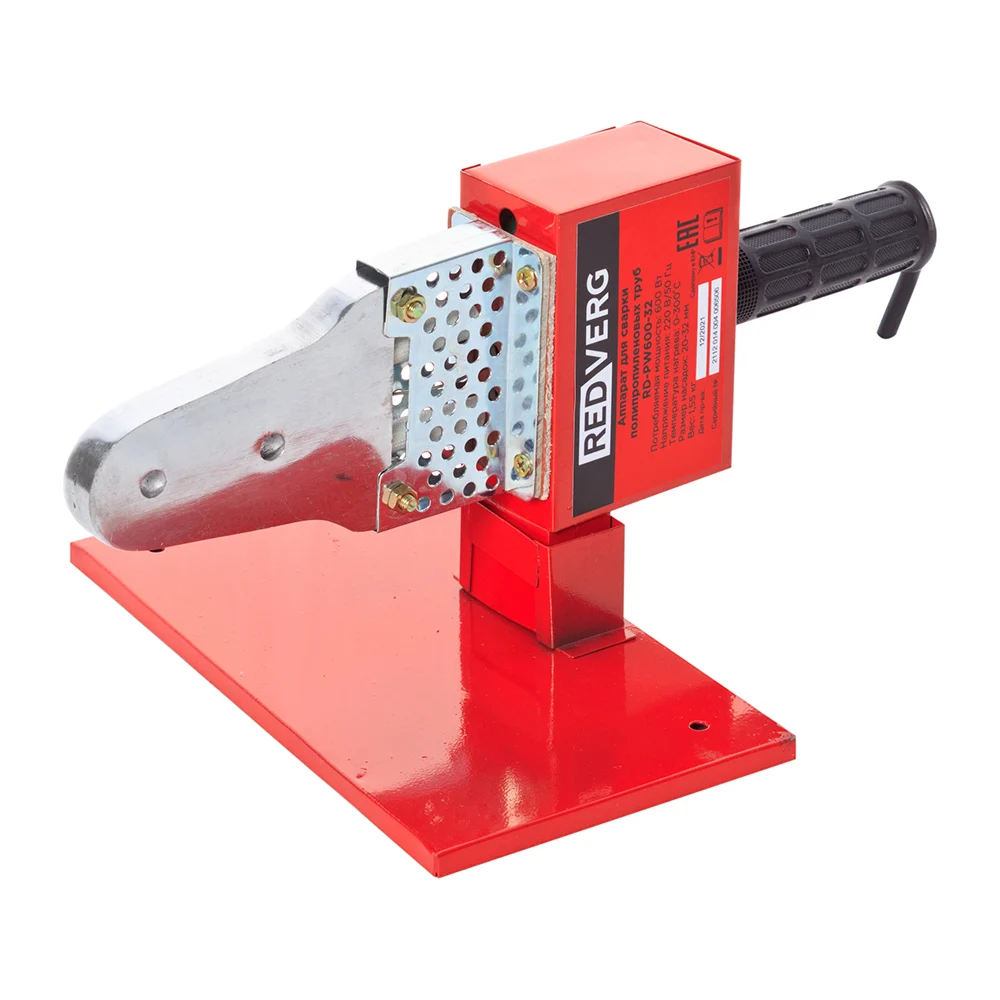Аппарат для сварки полипропиленовых труб REDVERG RD-PW600-32 6614158