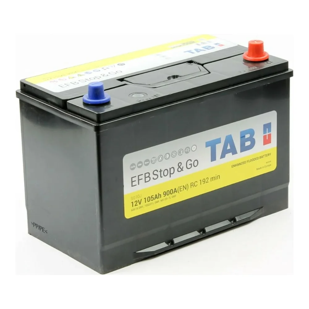 Аккумуляторная батарея TAB EFB Stop&Go 6СТ-105.0 60518 212005