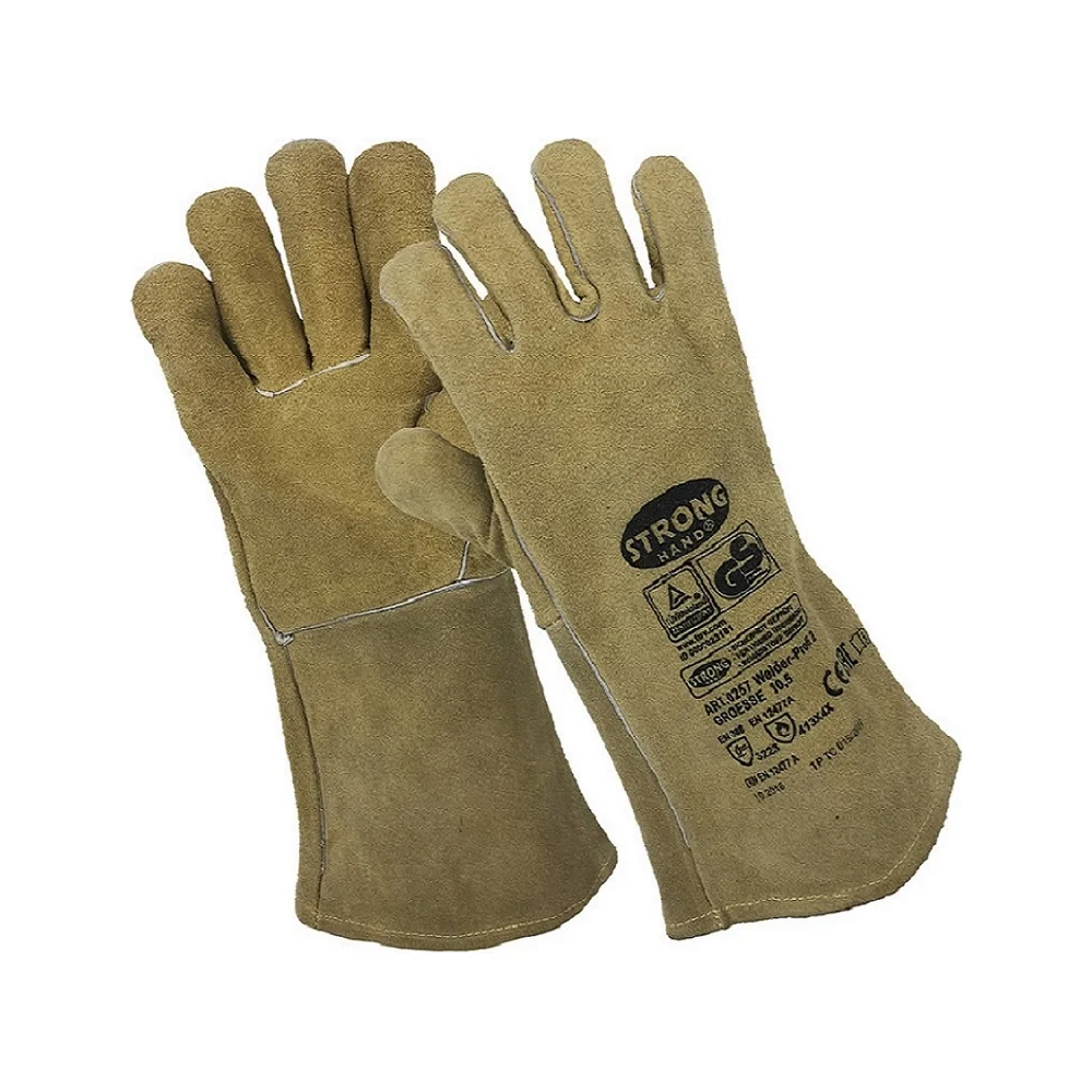 Кевларовые пятипалые краги STRONG HAND WELDER-PROFI 0257-11