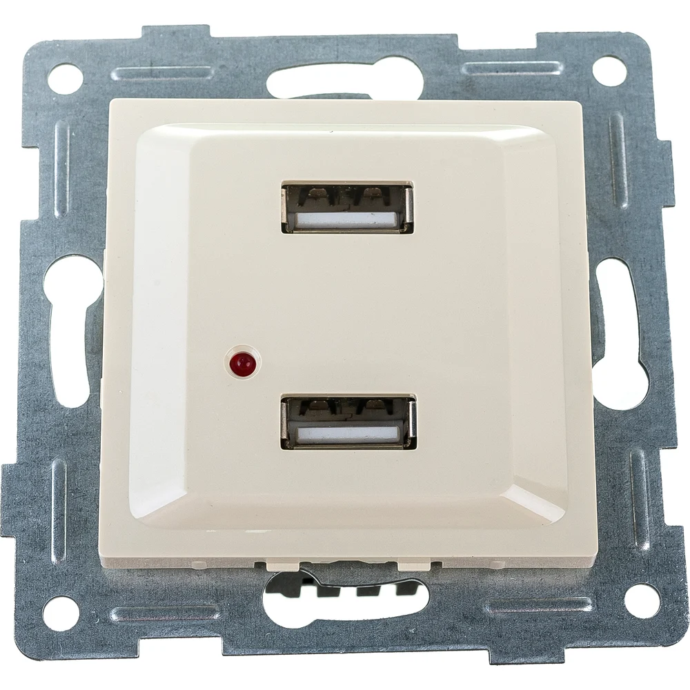 Двойная розетка usb GUSI Electric Ugra С11USB2-003