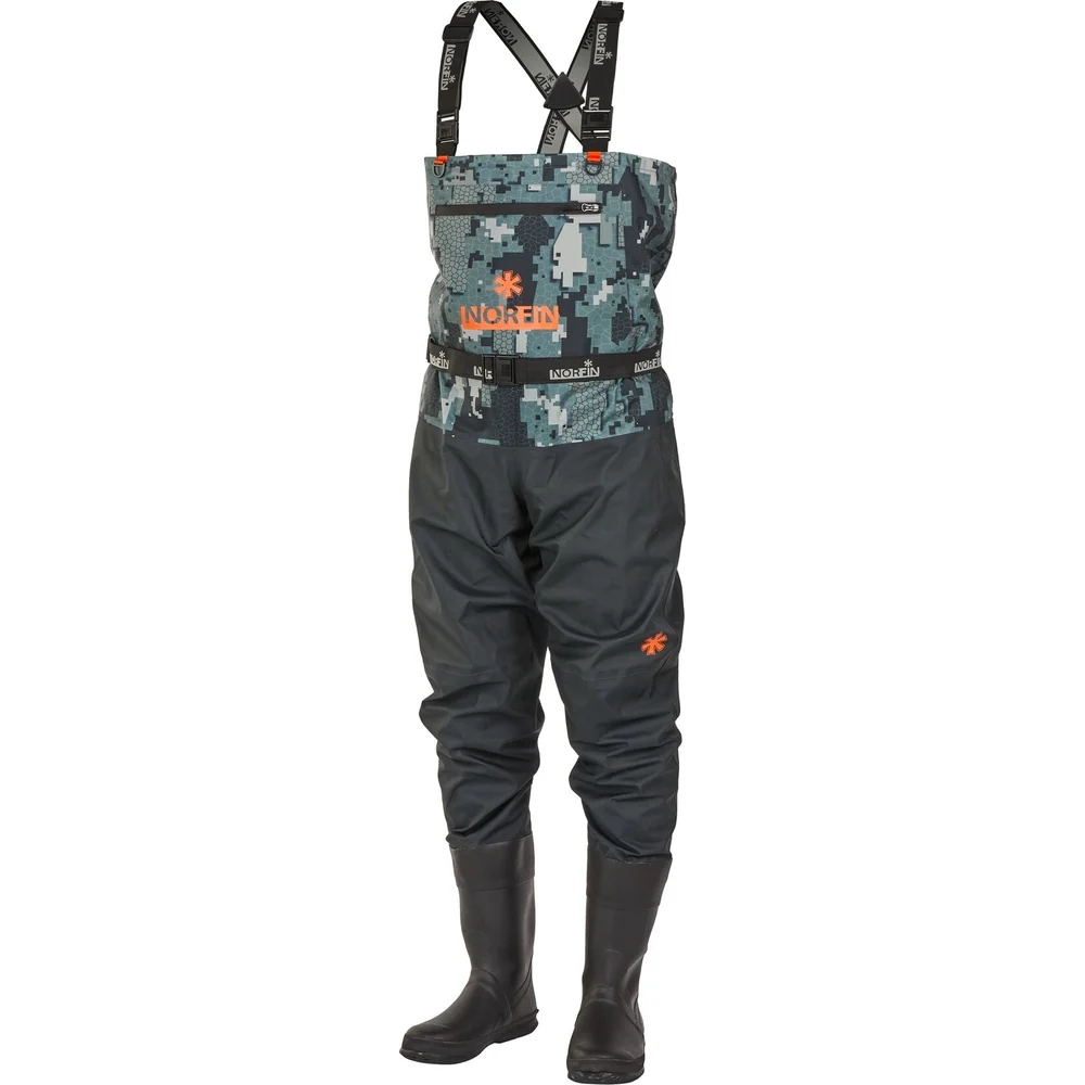 Забродный полукомбинезон Norfin PILOT CAMO BOOTFOOT 83400-46-XXL
