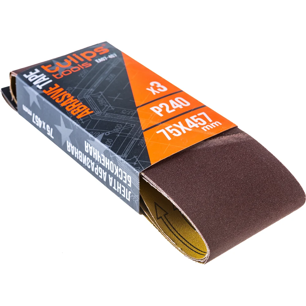 Шлифовальная лента Tulips Tools EA07-407