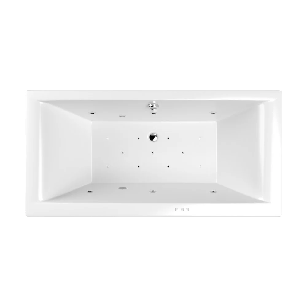 Ванна WHITECROSS Savia Duo 170x80 "RELAX" (хром) 0103.170080.100.RELAX.CR
