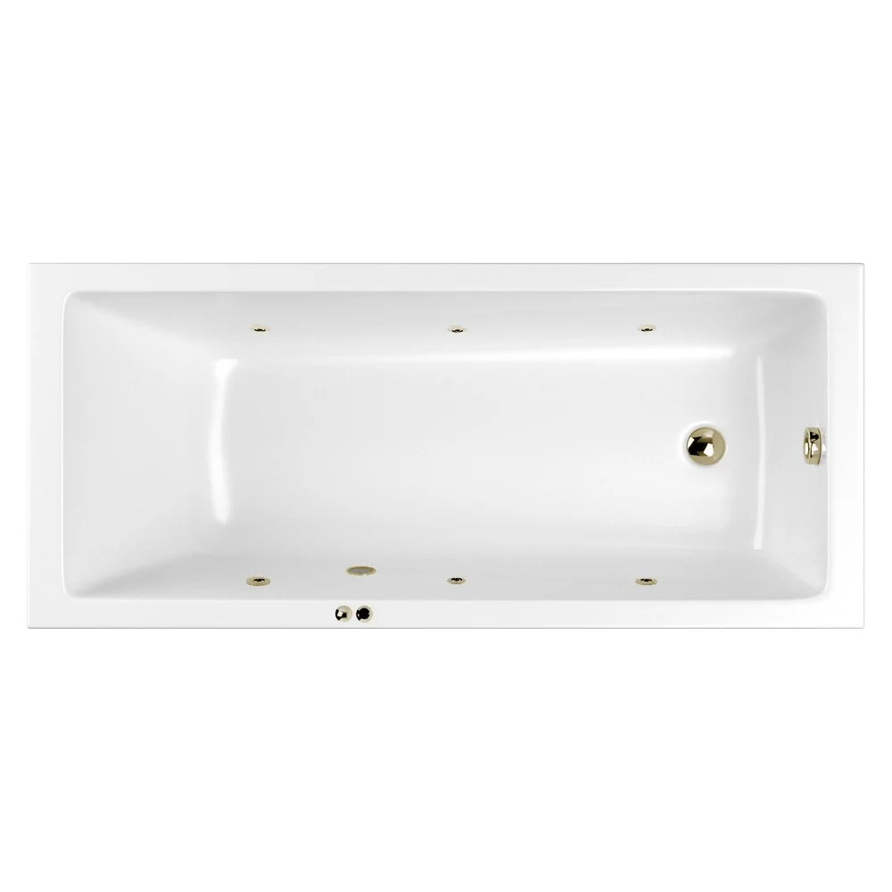 Ванна WHITECROSS Wave Slim 180x80 "SOFT" (бронза) 0111.180080.100.SOFT.BR
