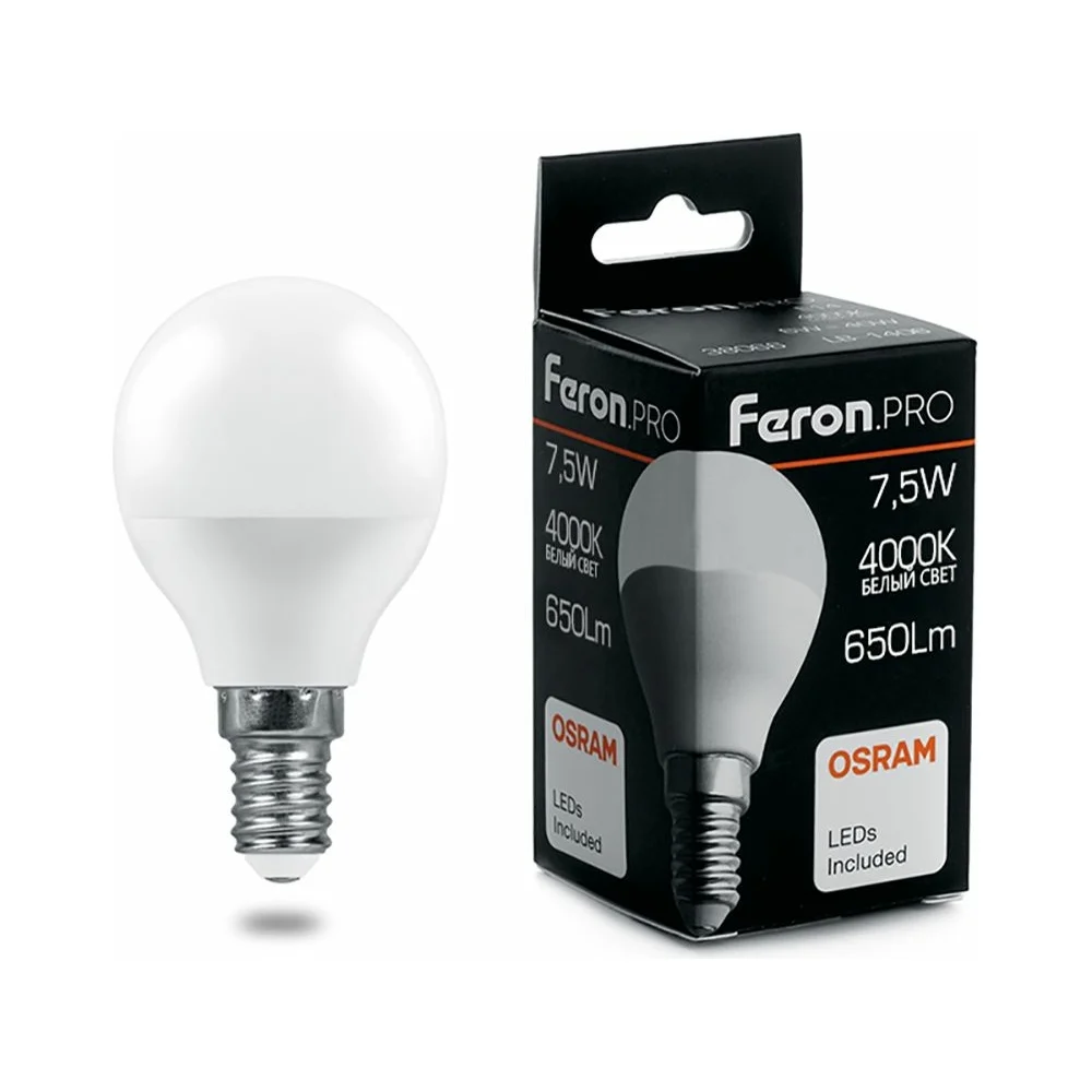 Светодиодная лампа FERON PRO LB-1407 38072