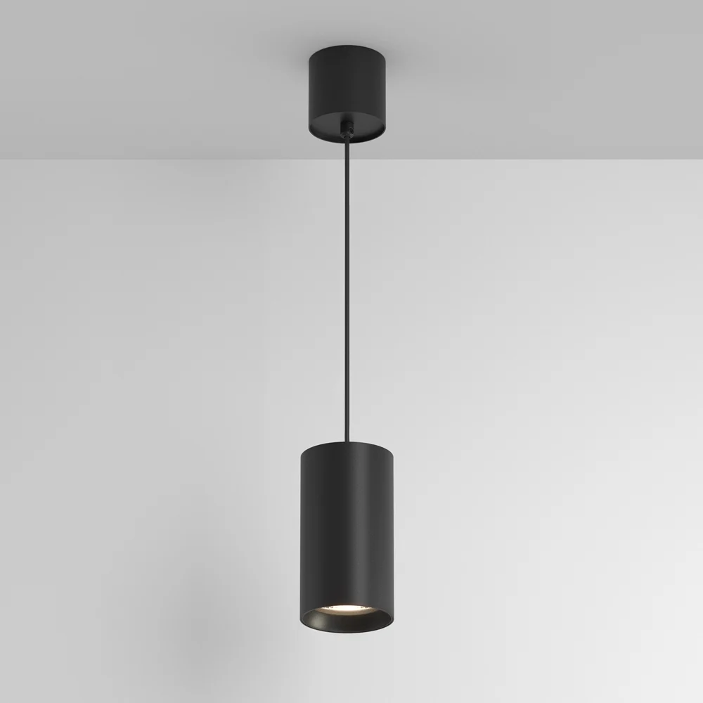Подвесной светильник MAYTONI Vol LED 20W Алюминий Черный P100PL-20W3K-B