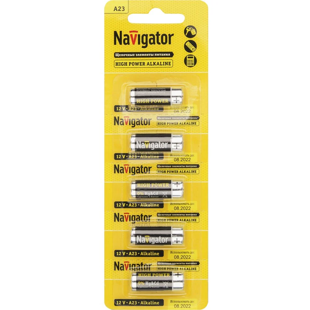 Элемент питания Navigator 61 464 NBT-NE-A23-BP5 61464