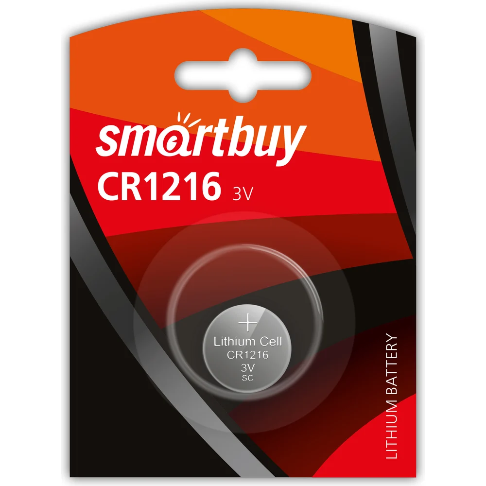 Литиевый элемент питания Smartbuy SBBL-1216-1B