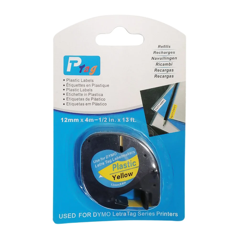 Пластиковая лента для LetraTag LT-100H Vell VL-D-91202 328728