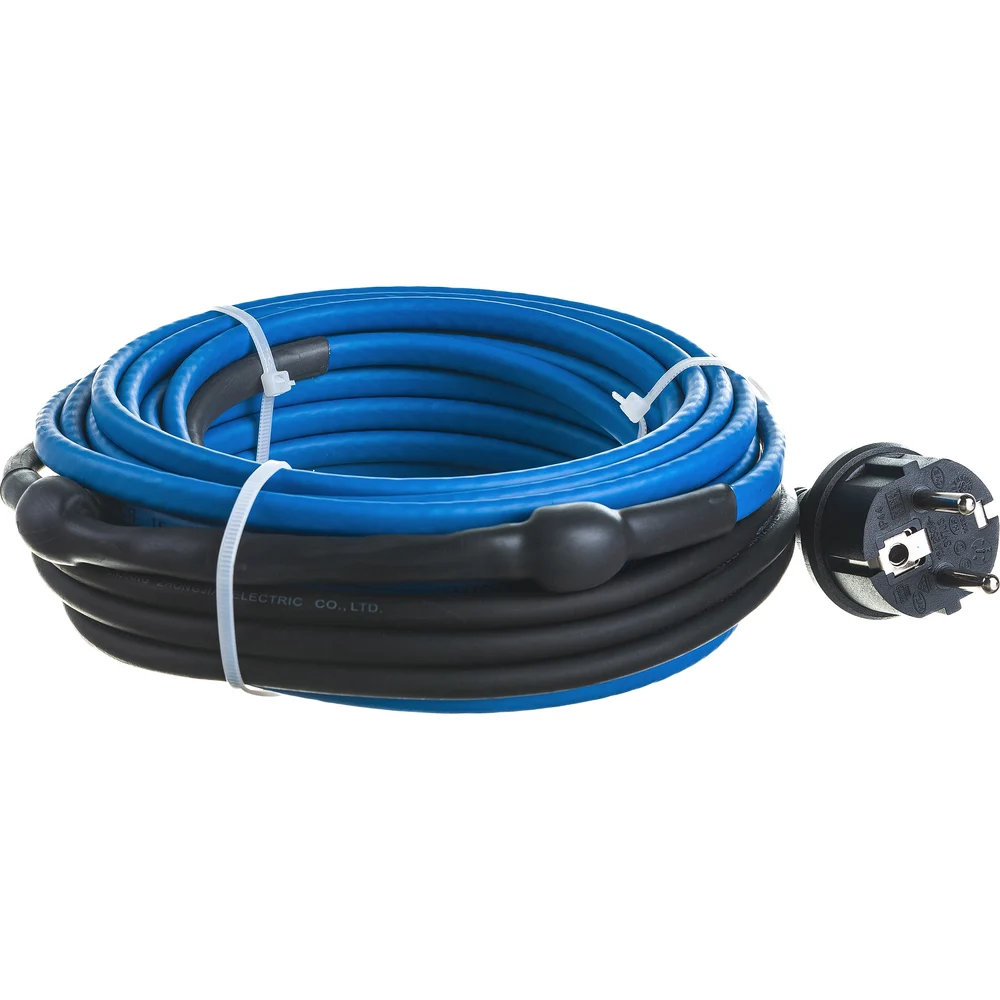 Саморегулирующийся греющий кабель на трубу REXANT 15MSR-PB 10M 51-0620
