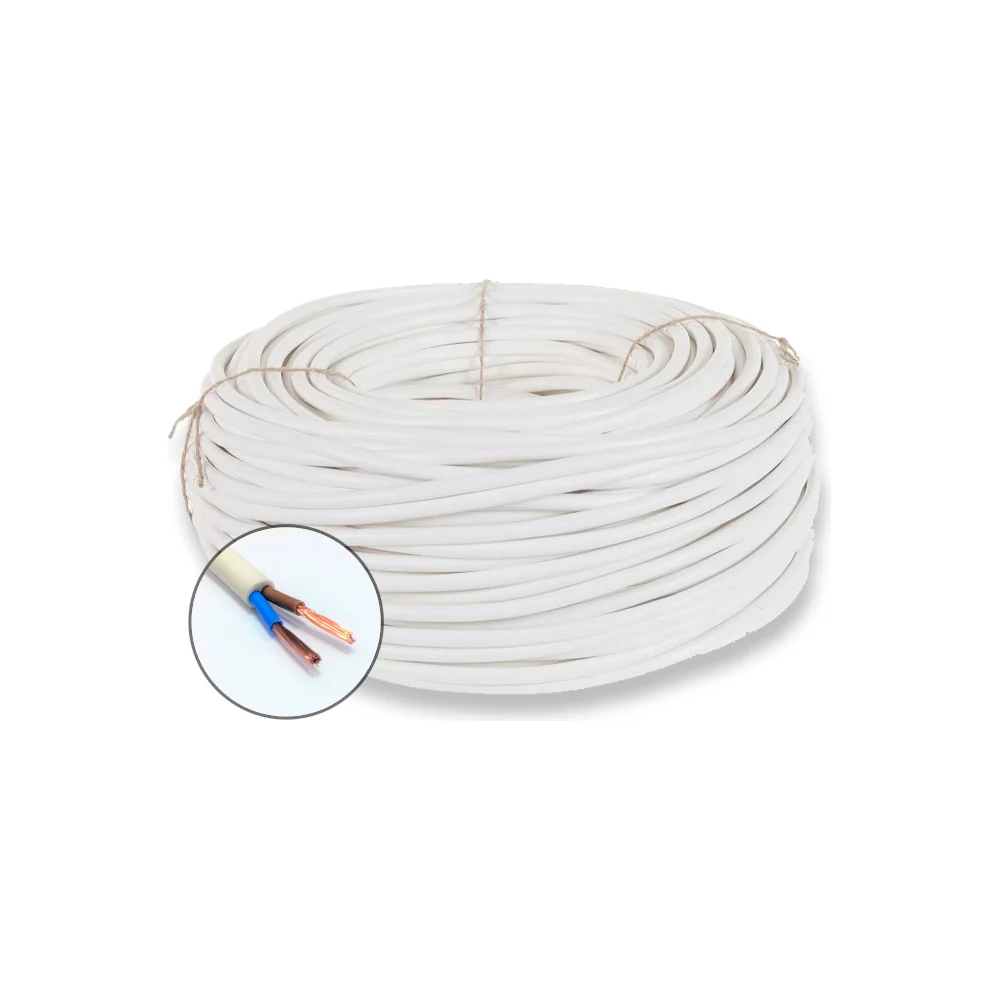 Бытовой круглый провод ПРОВОДНИК ПВС 2x2.5 мм2, 400м OZ70419L400