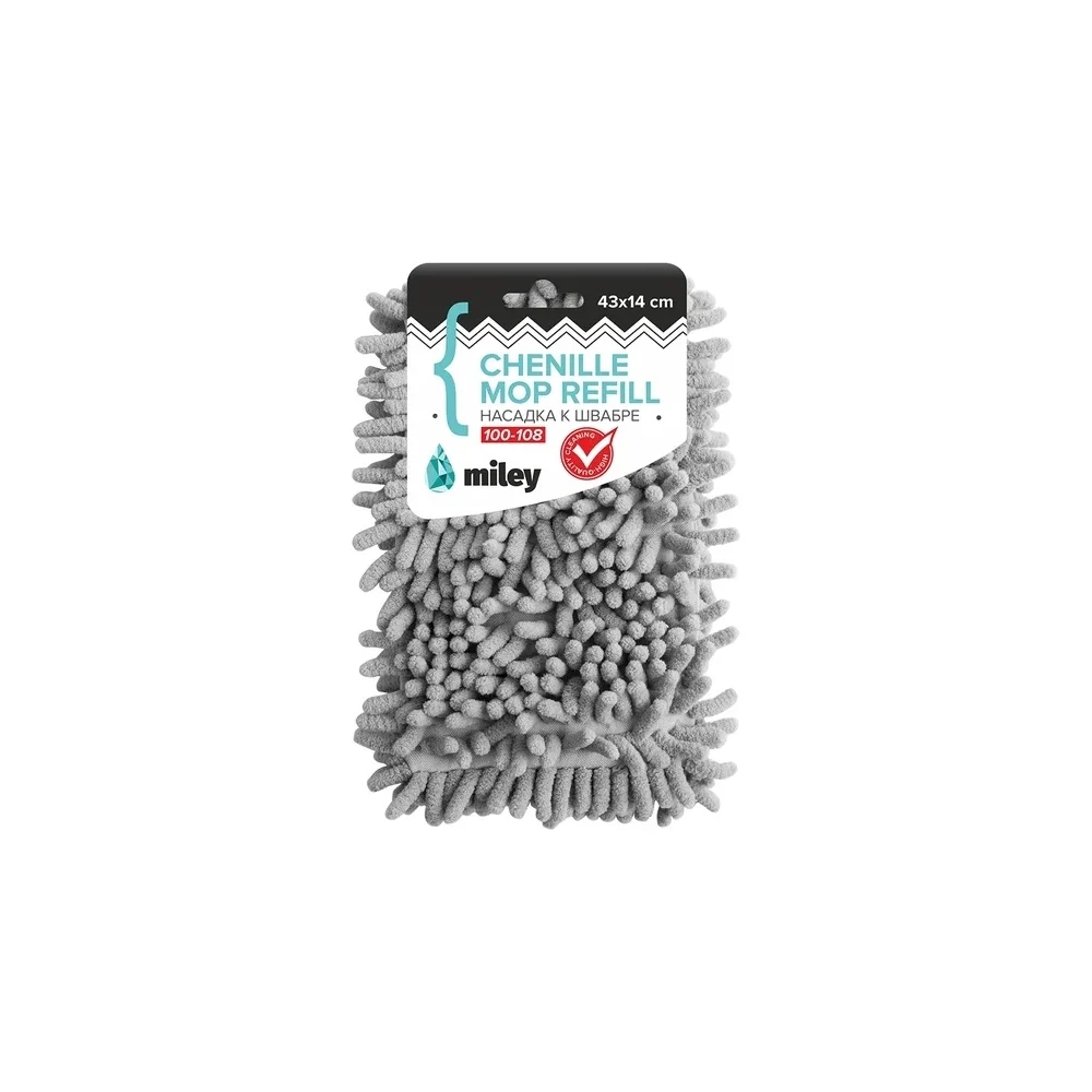 Насадка ко всем швабрам FLAT MOP MILEY CHENILLE MOP REFILL 100-108