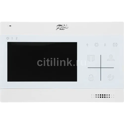 Видеодомофон FOX FX-VD5S, белый [fx-vd5s (агат 5w)]