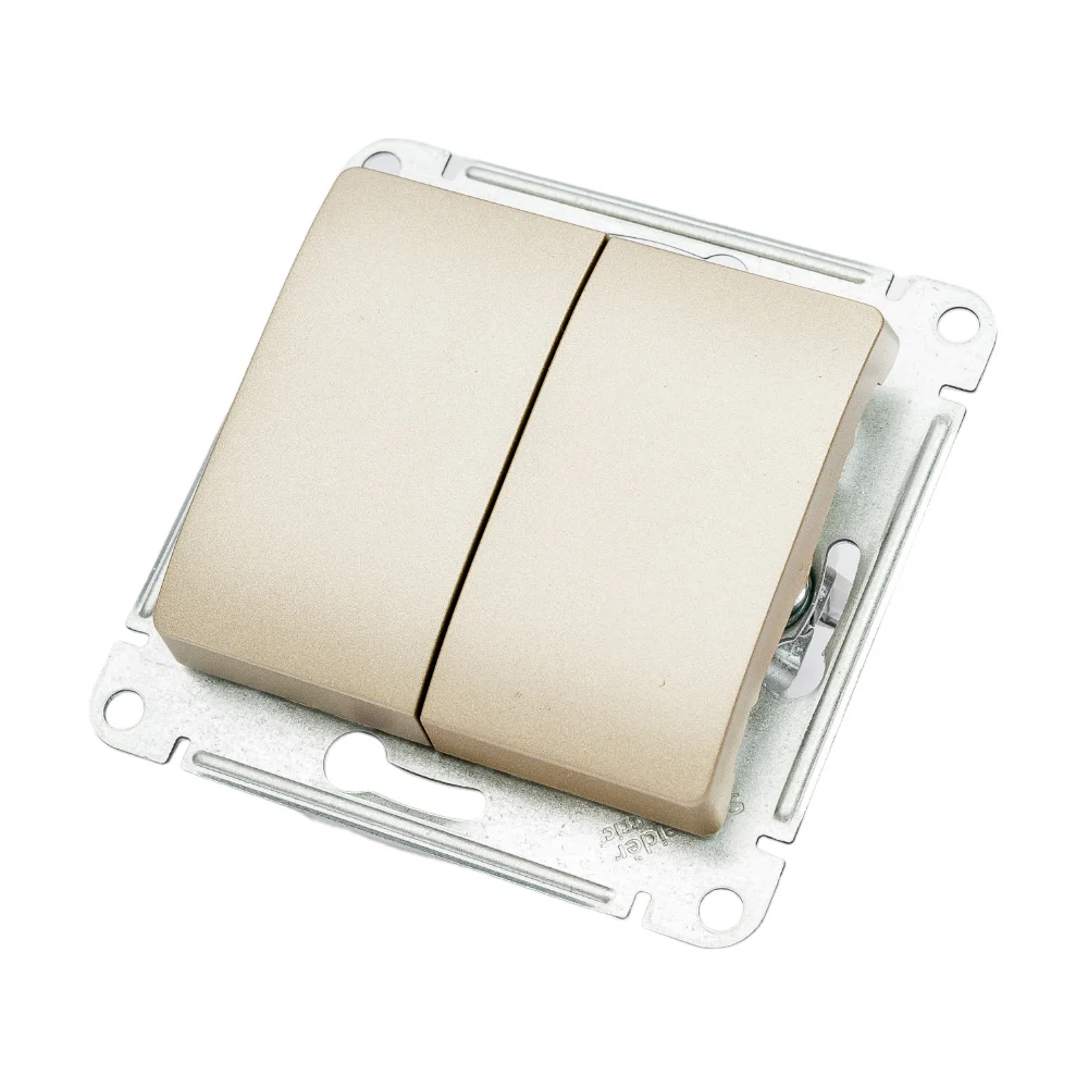 Двухклавишный механизм переключателя Systeme Electric GLOSSA GSL000465
