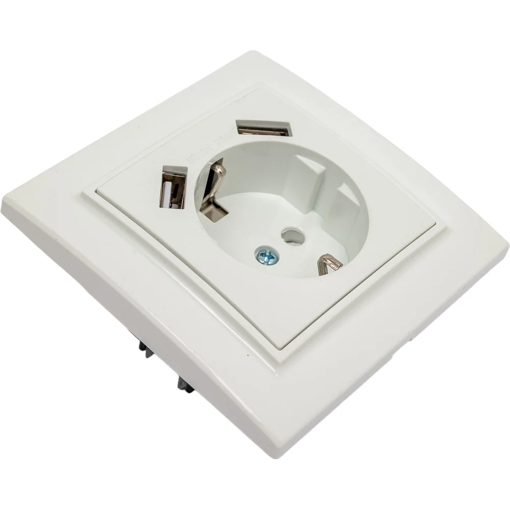 Розетка EKF Минск ERR16-028-100-2USB