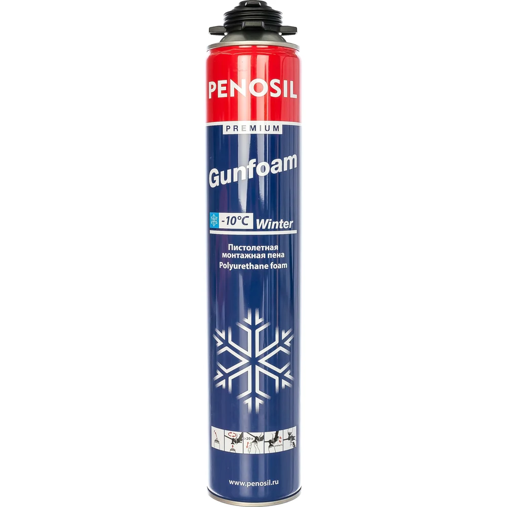 Профессиональная монтажная пена Penosil Premium Gunfoam winter A1579Z