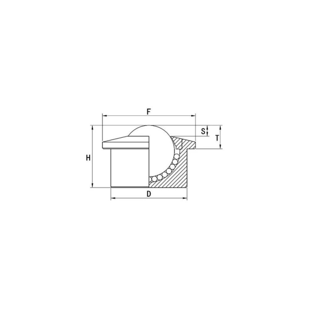 Шариковая опора ISKRA SP30 BS/CS SP30BSCS-ISKRA