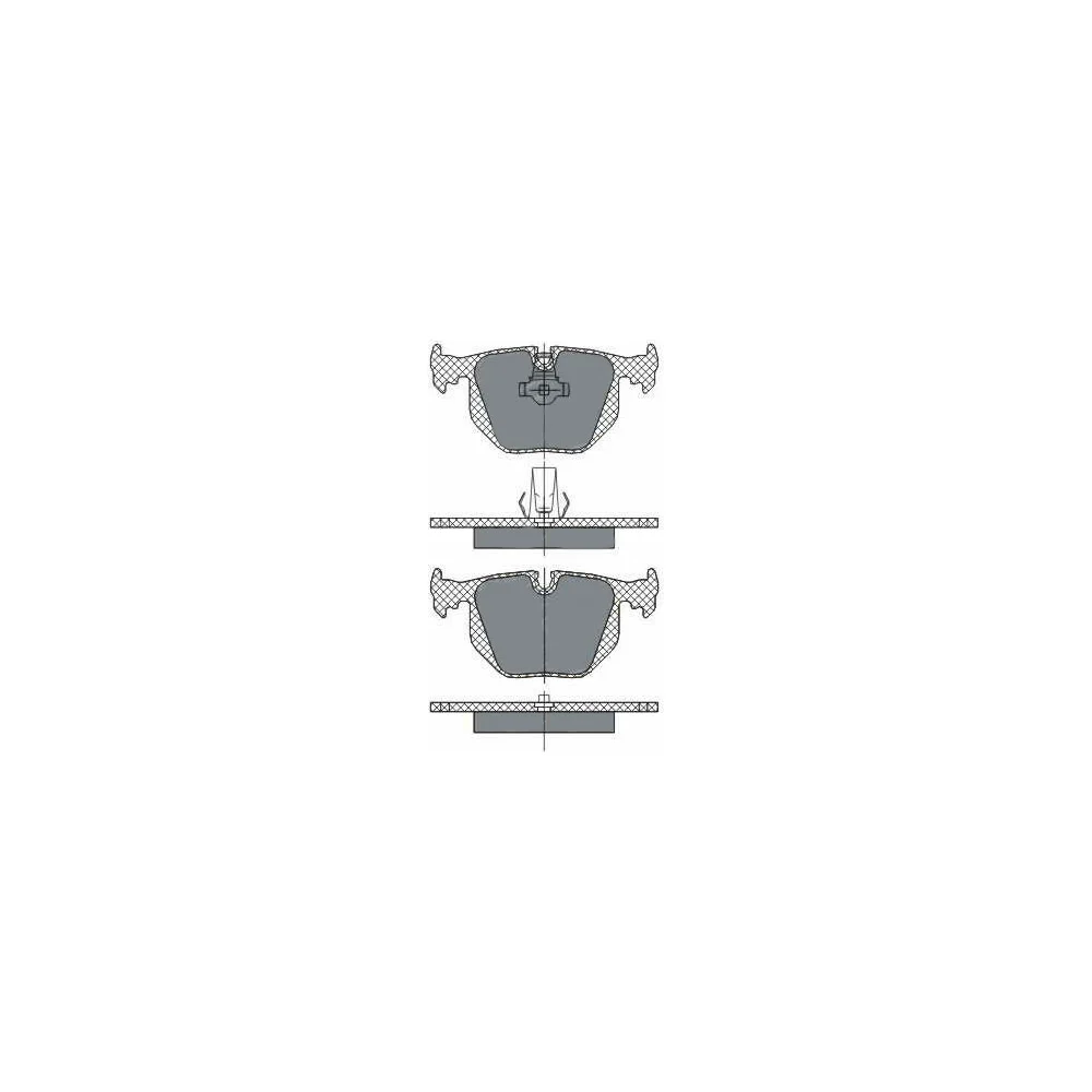 Тормозные колодки SCT SP271