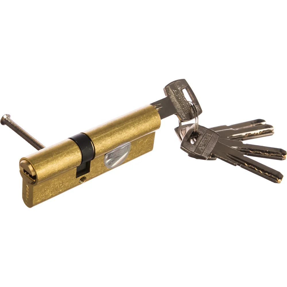 Цилиндровый механизм APECS SM-90*35/55*-G 15700