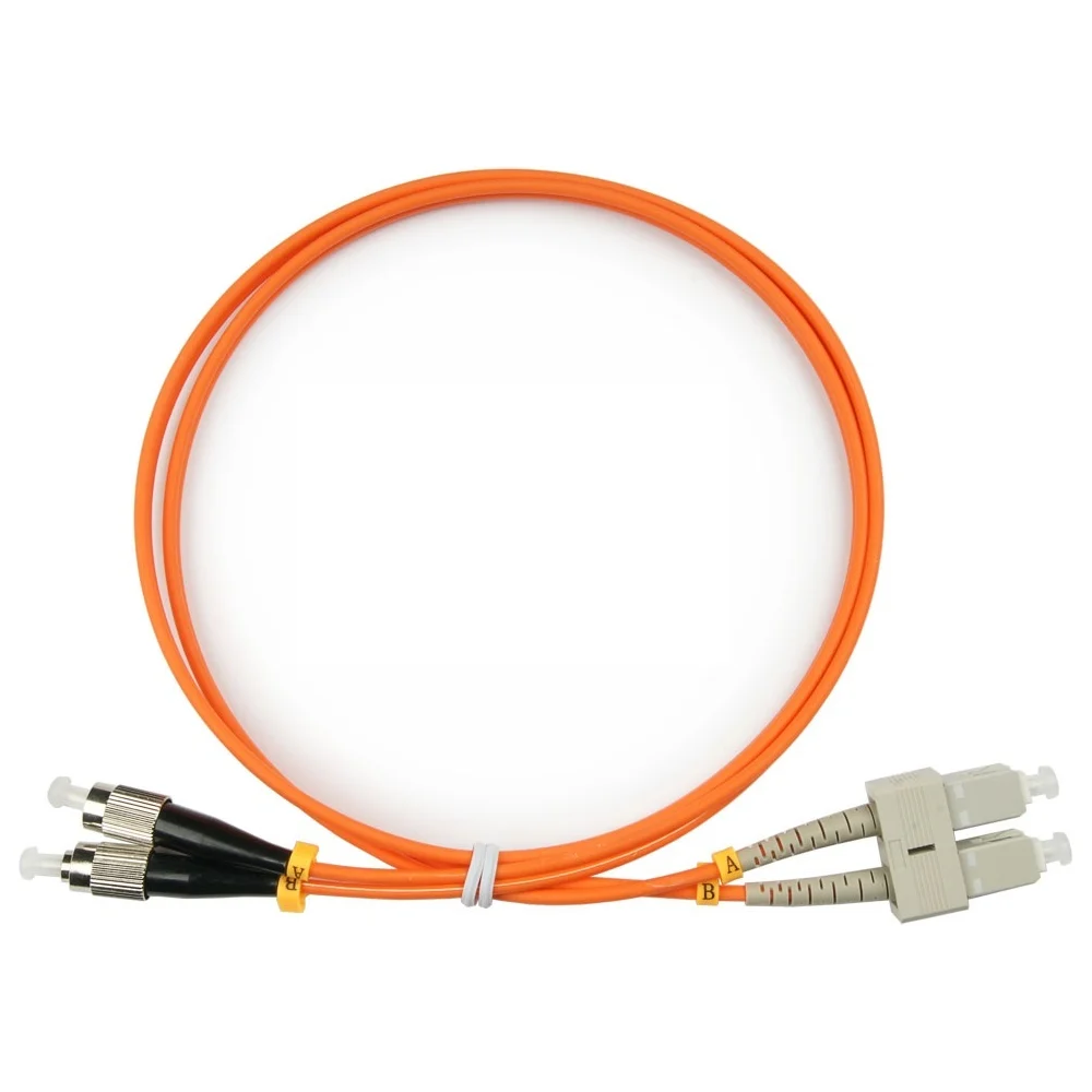 Дуплексный оптический патч-корд TopLan DPC-TOP-OM2-FC/P-SC/P-7.0