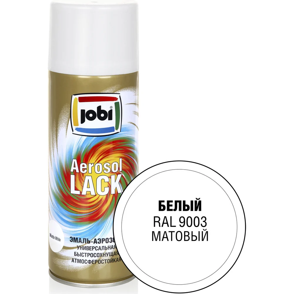 Аэрозольная эмаль JOBI 32269