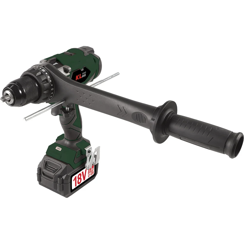 Профессиональный аккумуляторный бесщеточный шуруповерт KLPRO KLDM18BHX-50 13986