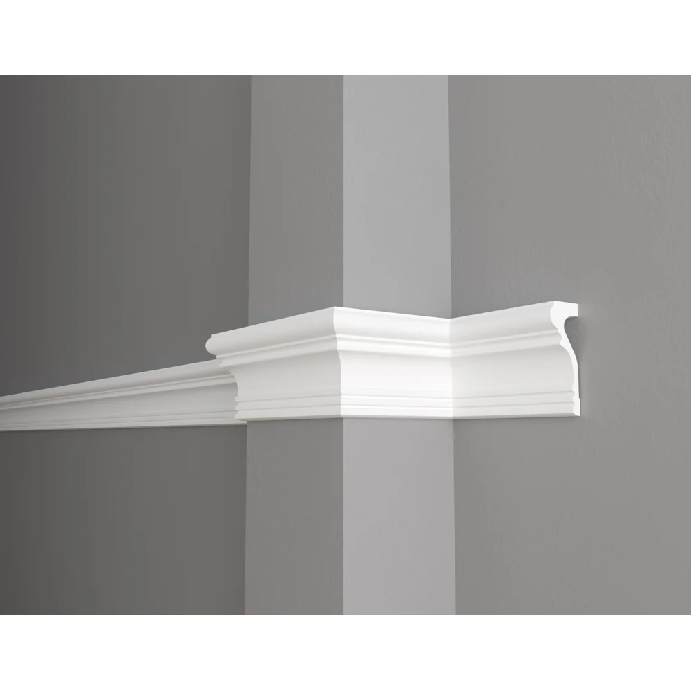 Ударопрочный влагостойкий стеновой молдинг под покраску Decor-Dizayn DD604